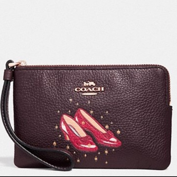 Coach Handbags - Coach wizard of oz ruby slippers wristlet F39269